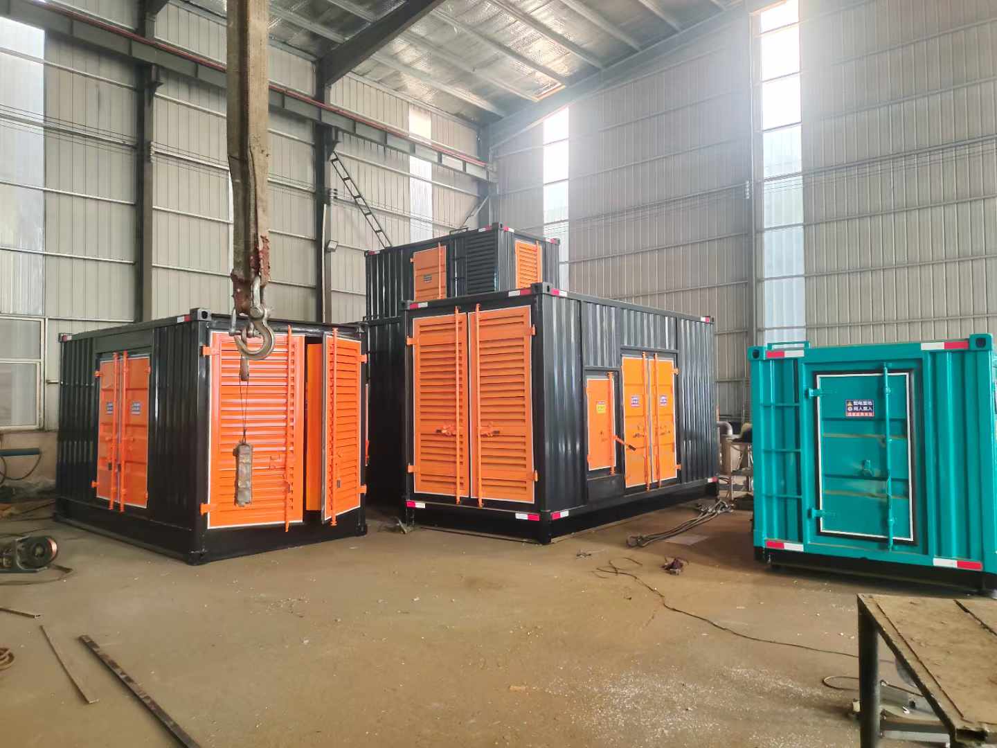 昌洒镇500kw柴油发电机组可以带动多少功率设备？