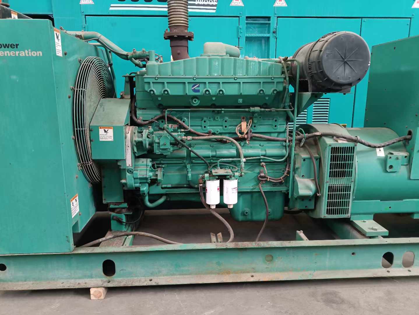 昌洒镇过载会对 600kW 柴油发电机组造成哪些损害？